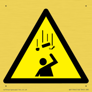 W035 Warning: Falling objects